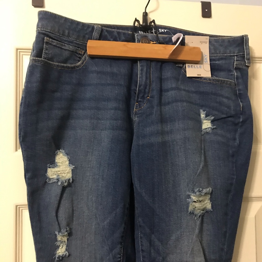 Distressed Skinny Jeans